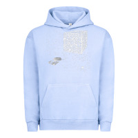 Pigment Grape Ice qr code cube we are the borg Urban Hoodie - linhVisuals