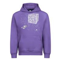 Tulip qr code cube we are the borg Urban Hoodie - linhVisuals