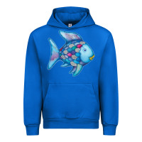 Cobalt rainbow fish Urban Hoodie - linhVisuals