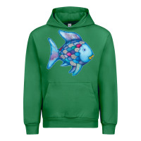 Emerald rainbow fish Urban Hoodie - linhVisuals