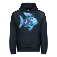 Navy rainbow fish Urban Hoodie - linhVisuals