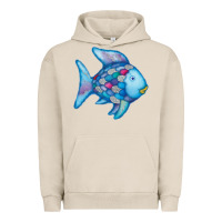 Pigment French Oak rainbow fish Urban Hoodie - linhVisuals