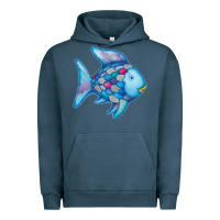 Pigment Midnight Navy rainbow fish Urban Hoodie - linhVisuals