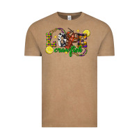 Vintage Coffee mardi gras love crawfish Vintage Tee - FaDigitalArtStudio