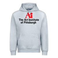 Heather Grey Art Institute of Pittsburgh Urban Hoodie - linhVisuals