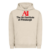 Pigment French Oak Art Institute of Pittsburgh Urban Hoodie - linhVisuals