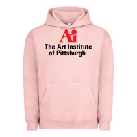 Pigment Salmon Art Institute of Pittsburgh Urban Hoodie - linhVisuals