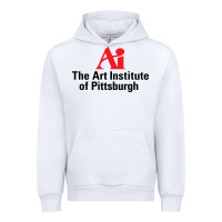 White Art Institute of Pittsburgh Urban Hoodie - linhVisuals