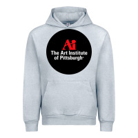 Heather Grey Art Institute of Pittsburgh Urban Hoodie - linhVisuals