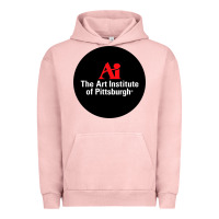 Pigment Salmon Art Institute of Pittsburgh Urban Hoodie - linhVisuals