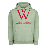 Pigment Oil Green wells college Urban Hoodie - linhVisuals