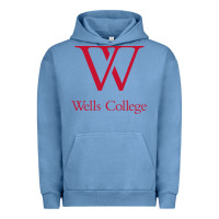 Pigment Pebble Blue wells college Urban Hoodie - linhVisuals