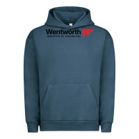 Pigment Midnight Navy wentworth institute of technology Urban Hoodie - linhVisuals
