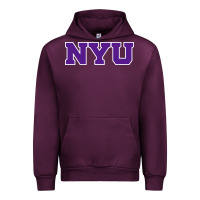 Mauve Wine new york university nyu Urban Hoodie - linhVisuals