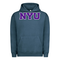 Pigment Midnight Navy new york university nyu Urban Hoodie - linhVisuals