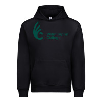 Black wilmington college Urban Hoodie - linhVisuals