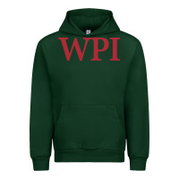 Forest Green worcester polytechnic institute Urban Hoodie - linhVisuals