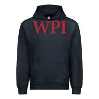 Navy worcester polytechnic institute Urban Hoodie - linhVisuals