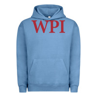 Pigment Pebble Blue worcester polytechnic institute Urban Hoodie - linhVisuals