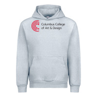 Heather Grey columbus college of art and design Urban Hoodie - linhVisuals