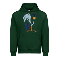 Forest Green The Road Runner Show Urban Hoodie - linhVisuals