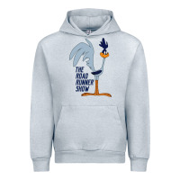 Heather Grey The Road Runner Show Urban Hoodie - linhVisuals
