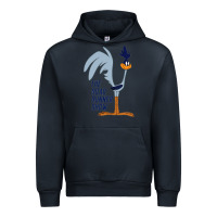 Navy The Road Runner Show Urban Hoodie - linhVisuals