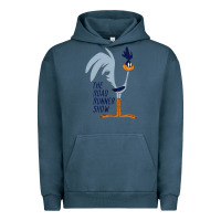 Pigment Midnight Navy The Road Runner Show Urban Hoodie - linhVisuals