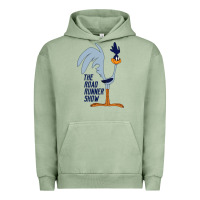 Pigment Oil Green The Road Runner Show Urban Hoodie - linhVisuals