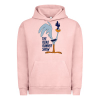 Pigment Salmon The Road Runner Show Urban Hoodie - linhVisuals