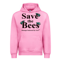 Fuchsia Pink save the bees   tyler the creator Urban Hoodie - linhVisuals