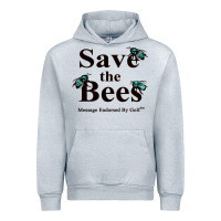 Heather Grey save the bees   tyler the creator Urban Hoodie - linhVisuals