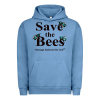 Pigment Pebble Blue save the bees   tyler the creator Urban Hoodie - linhVisuals