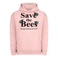 Pigment Salmon save the bees   tyler the creator Urban Hoodie - linhVisuals