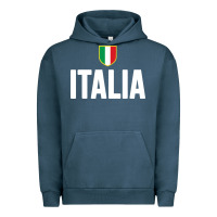 Italia Soccer Jersey Urban Hoodie | Teevron