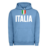 Pigment Pebble Blue italia soccer jersey Urban Hoodie - linhVisuals