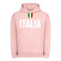 Pigment Salmon italia soccer jersey Urban Hoodie - linhVisuals