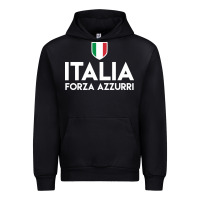 Black italia soccer jersey Urban Hoodie - linhVisuals
