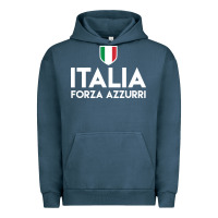 Pigment Midnight Navy italia soccer jersey Urban Hoodie - linhVisuals