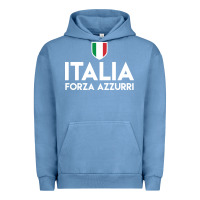 Pigment Pebble Blue italia soccer jersey Urban Hoodie - linhVisuals