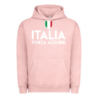 Pigment Salmon italia soccer jersey Urban Hoodie - linhVisuals