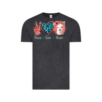 Vintage Black Peace Love Goats Vintage Tee - Jasminsmagicworld