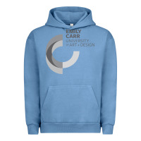 Pigment Pebble Blue emily carr university of art and design Urban Hoodie - linhVisuals