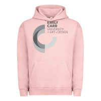 Pigment Salmon emily carr university of art and design Urban Hoodie - linhVisuals
