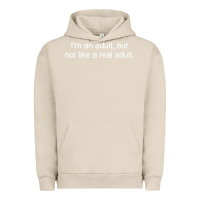 Pigment French Oak i'm an adult, but not like Urban Hoodie - linhVisuals