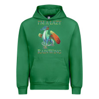 Emerald Chill Rainwing Dragon Retro Fan Tee Wings of Fire Urban Hoodie - linhVisuals