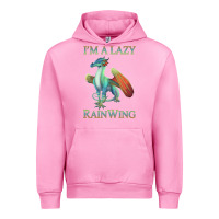 Fuchsia Pink Chill Rainwing Dragon Retro Fan Tee Wings of Fire Urban Hoodie - linhVisuals