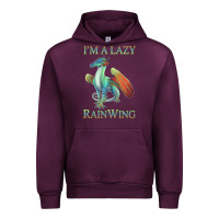 Mauve Wine Chill Rainwing Dragon Retro Fan Tee Wings of Fire Urban Hoodie - linhVisuals