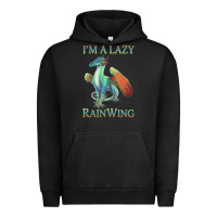 Pigment Black Chill Rainwing Dragon Retro Fan Tee Wings of Fire Urban Hoodie - linhVisuals
