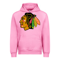 Fuchsia Pink the  blackhawks Urban Hoodie - linhVisuals